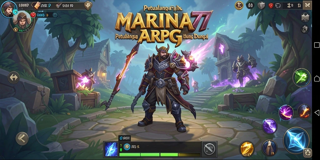 Tampilan gameplay MARINA77 yang mengasyikkan dalam dunia ARPG.