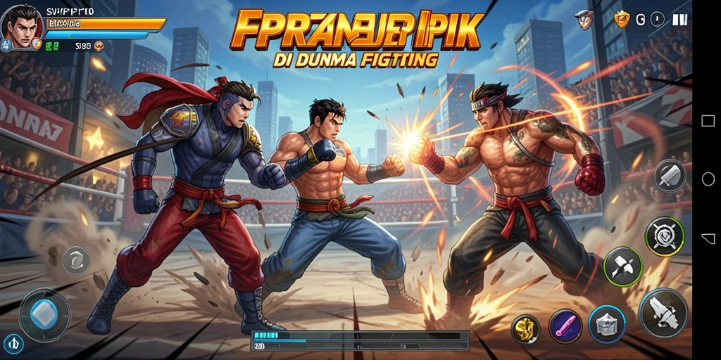 Gameplay SVIP10 yang mendebarkan dengan pertarungan intens.